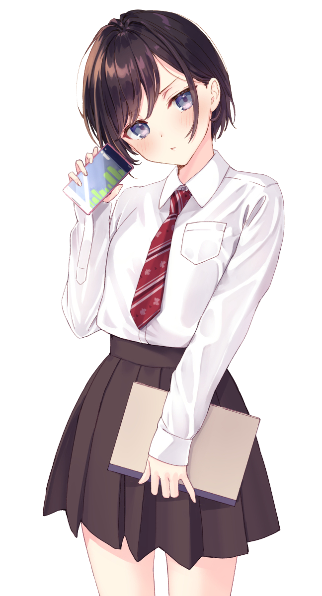 School Vector Anime Girl Transparent PNG Image