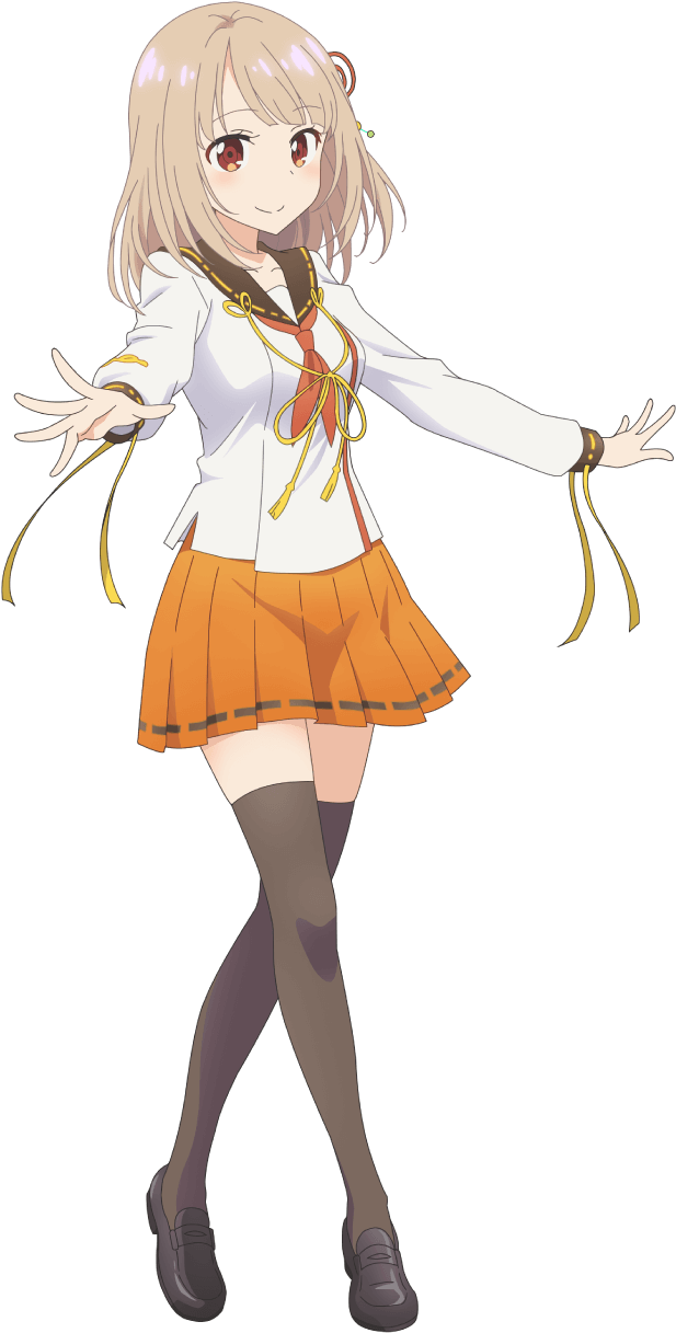 School Vector Anime Girl Transparent PNG Image
