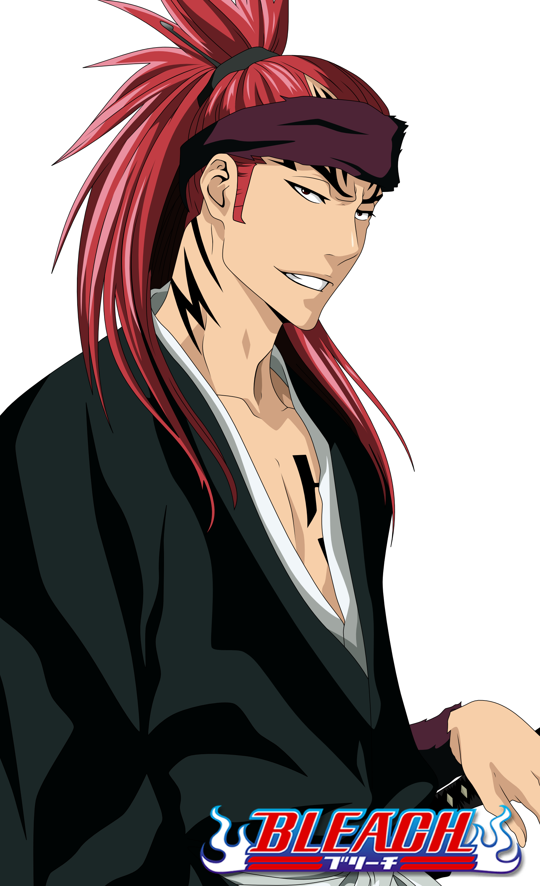 Abarai Renji Bleach Transparent PNG Image