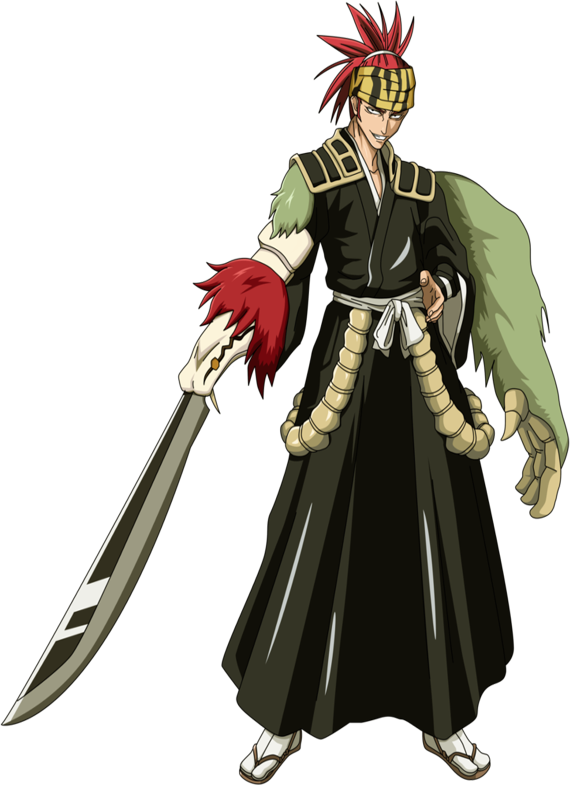 Abarai Renji Bleach Transparent PNG Image