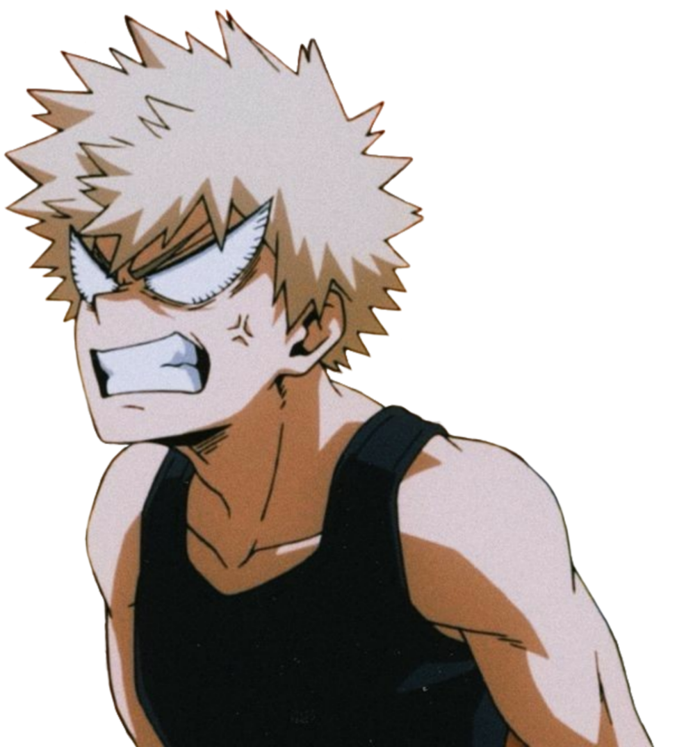 Bakugo Katsuki Transparent PNG Image