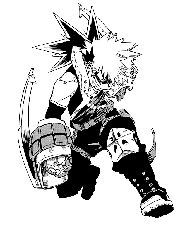 Bakugo Katsuki Transparent PNG Image