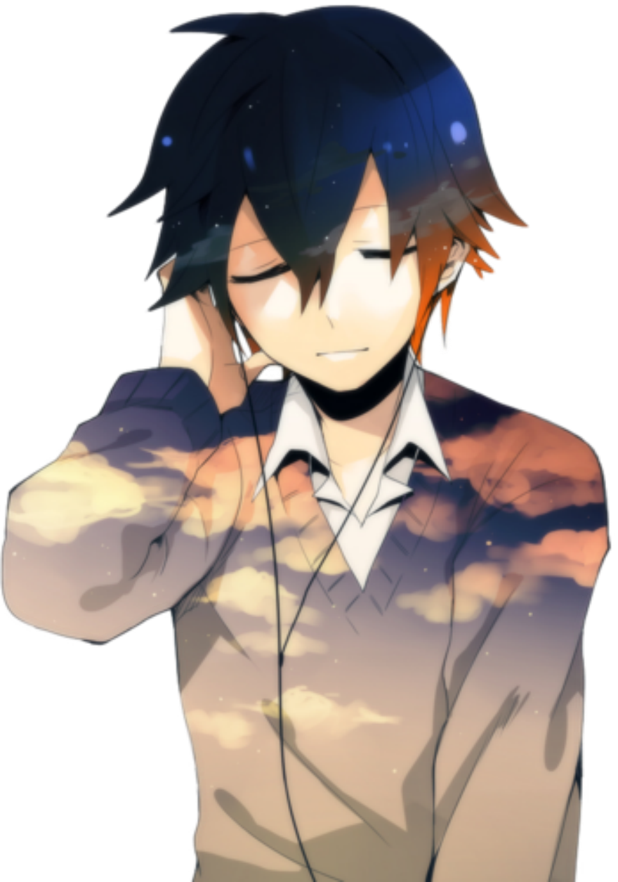 Anime Boy Transparent PNG Image