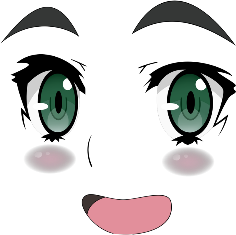 Girl Blush Anime Transparent PNG Image