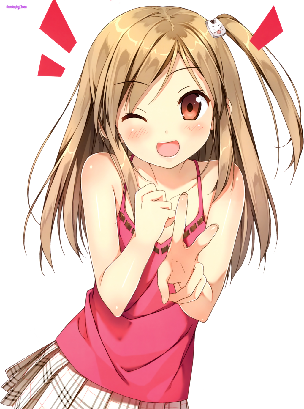 Beautiful Girl Anime Transparent PNG Image