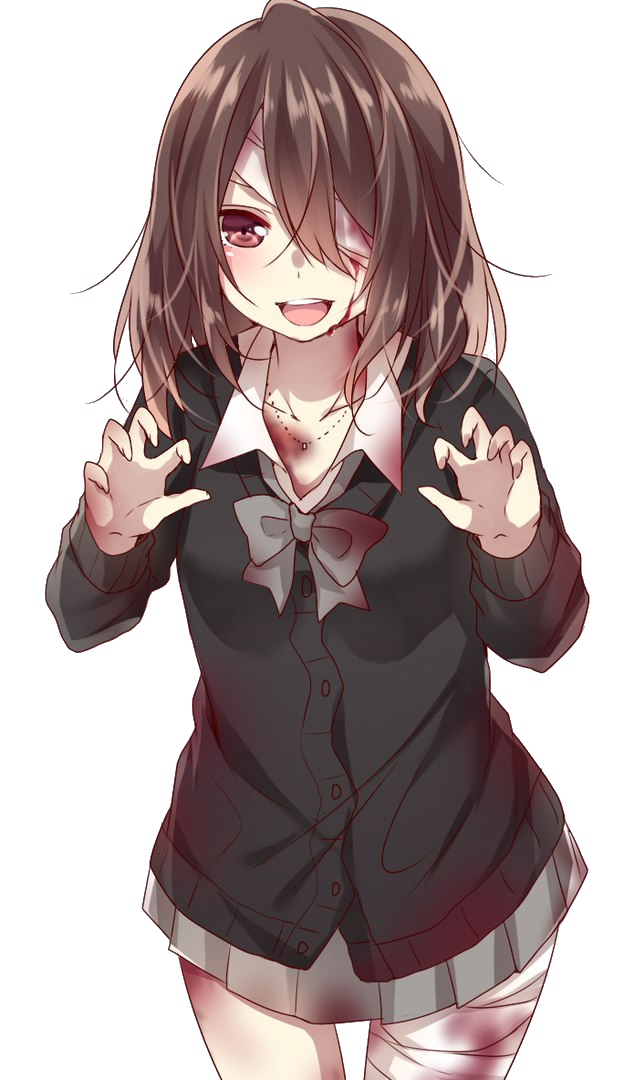 Beautiful Girl Anime Transparent PNG Image