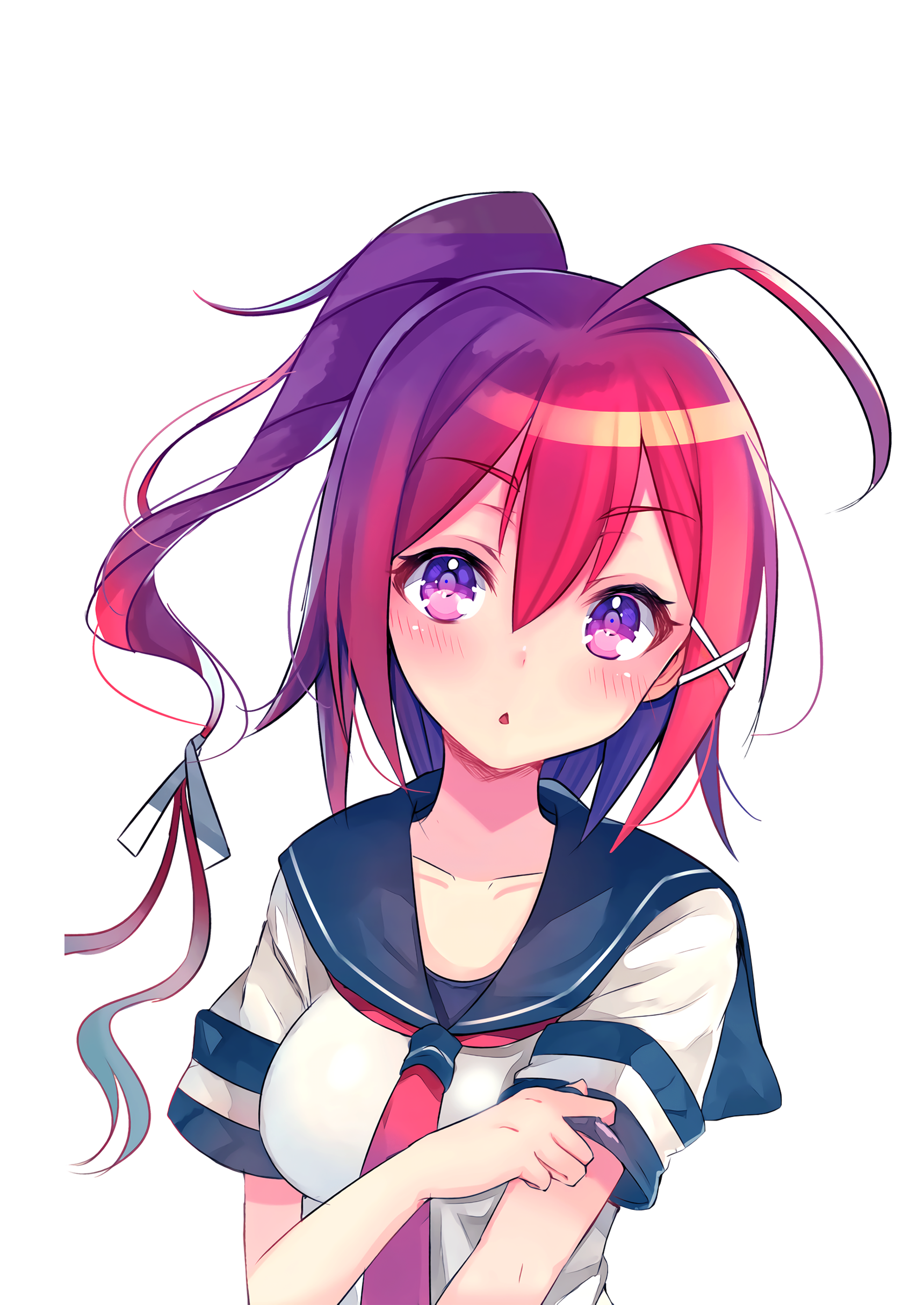 Beautiful Girl Anime File Transparent PNG Image