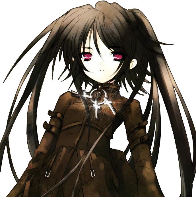 Cute Girl Anime Transparent PNG Image