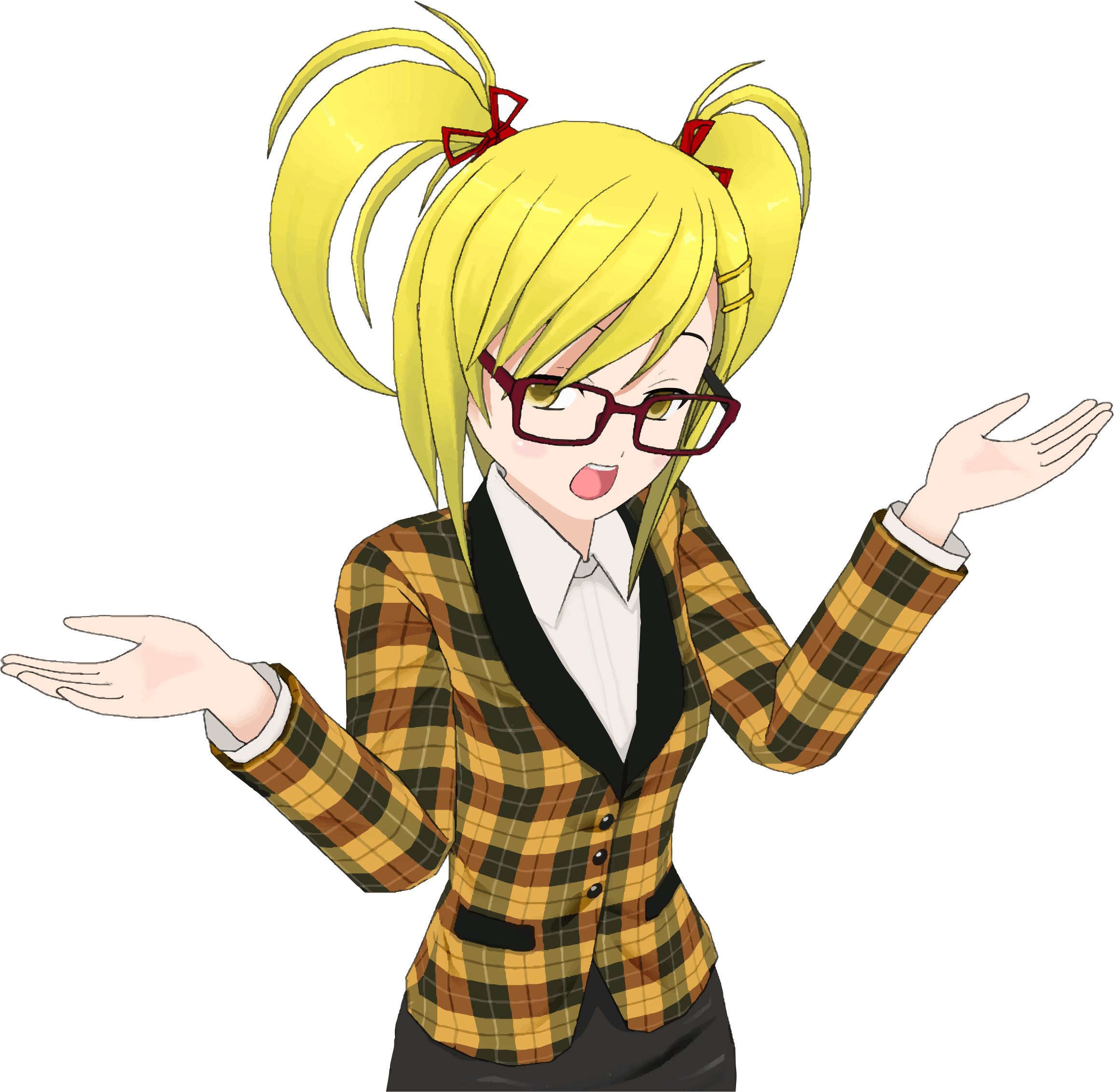 Cute Girl Anime Transparent PNG Image