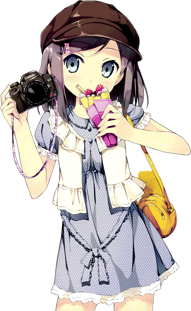 Cute Girl Anime Transparent PNG Image