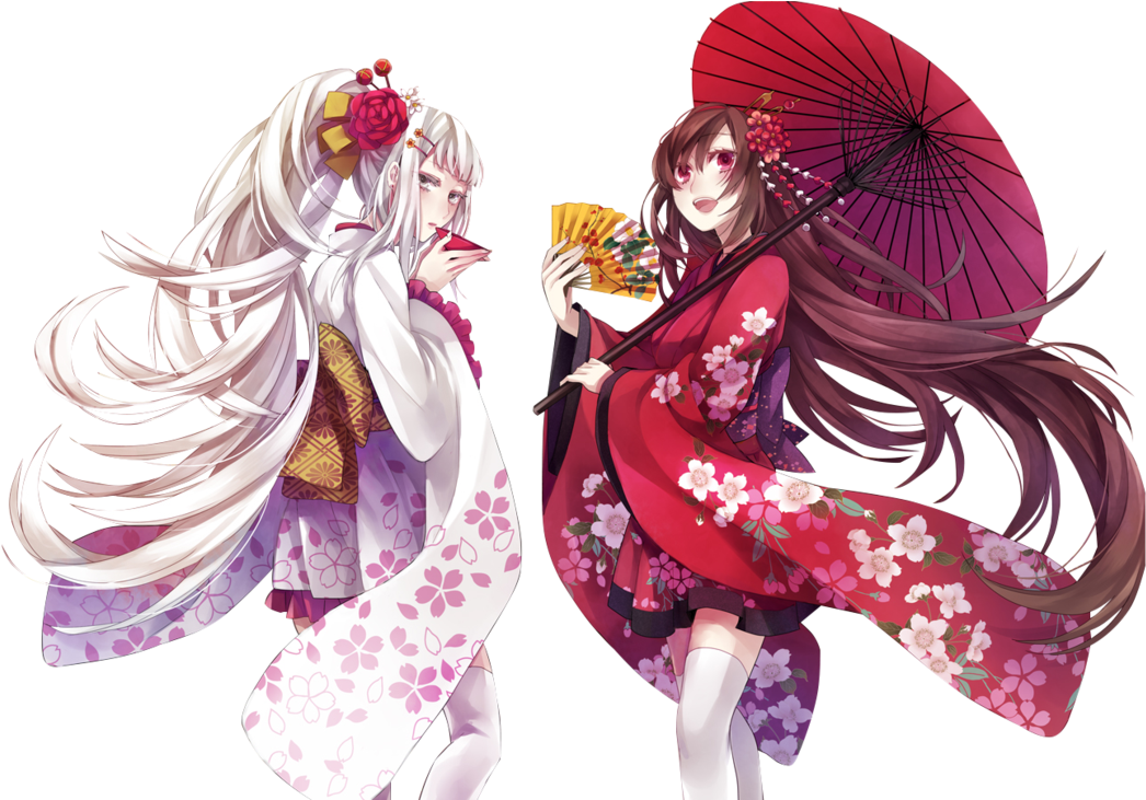 Girl Anime Render Transparent PNG Image