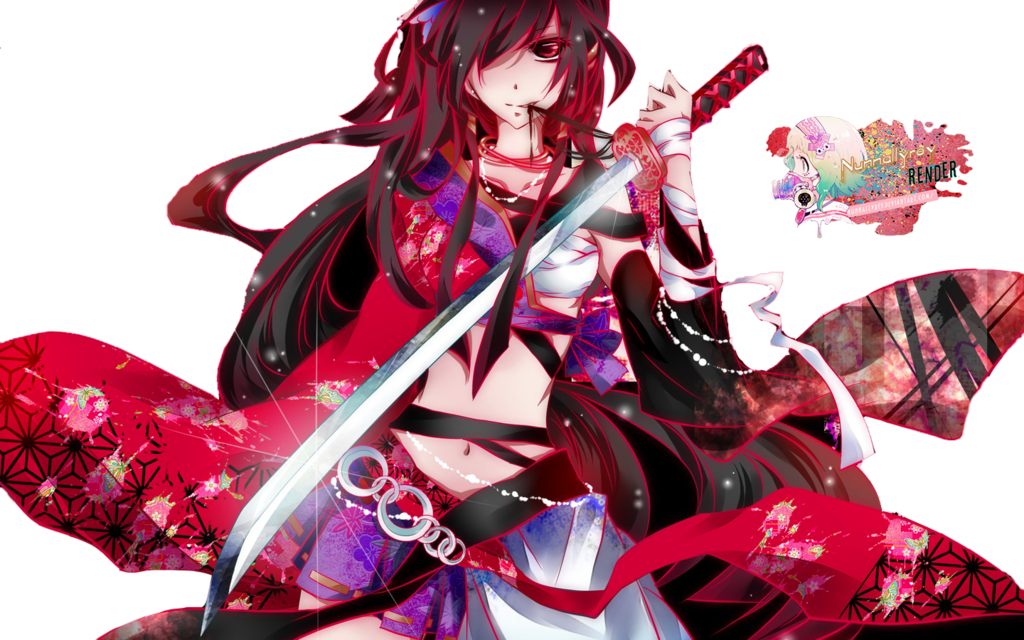 Girl Anime Render Transparent PNG Image