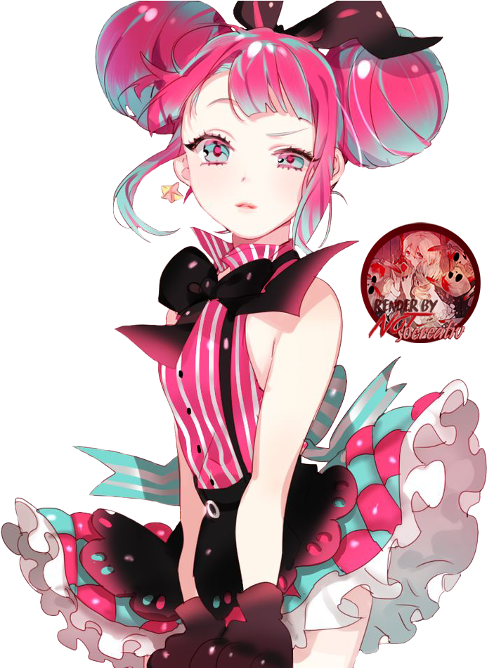 Girl Anime Render Transparent PNG Image
