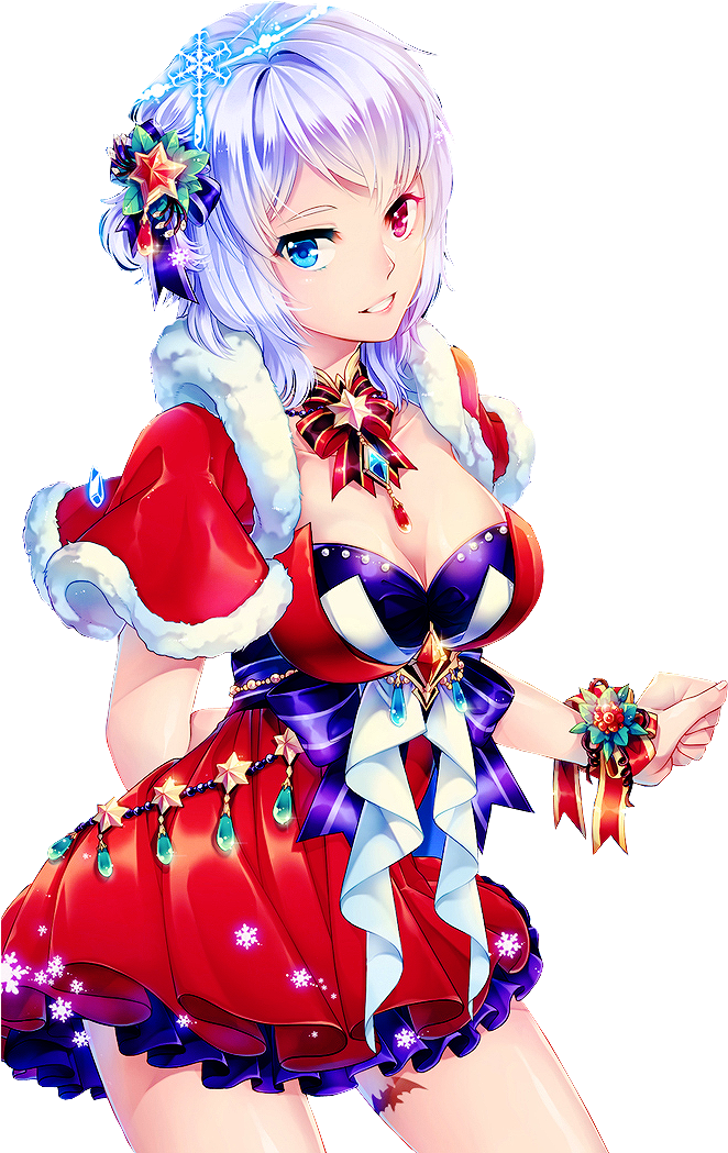 Cute Girl Anime Render Transparent PNG Image
