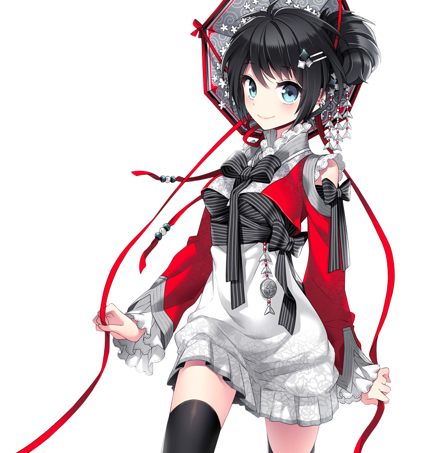 Anime Girl Transparent PNG Image