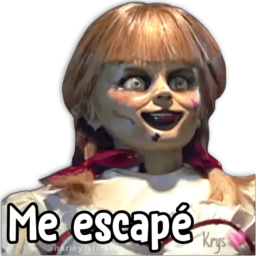 Doll Annabelle File Transparent PNG Image