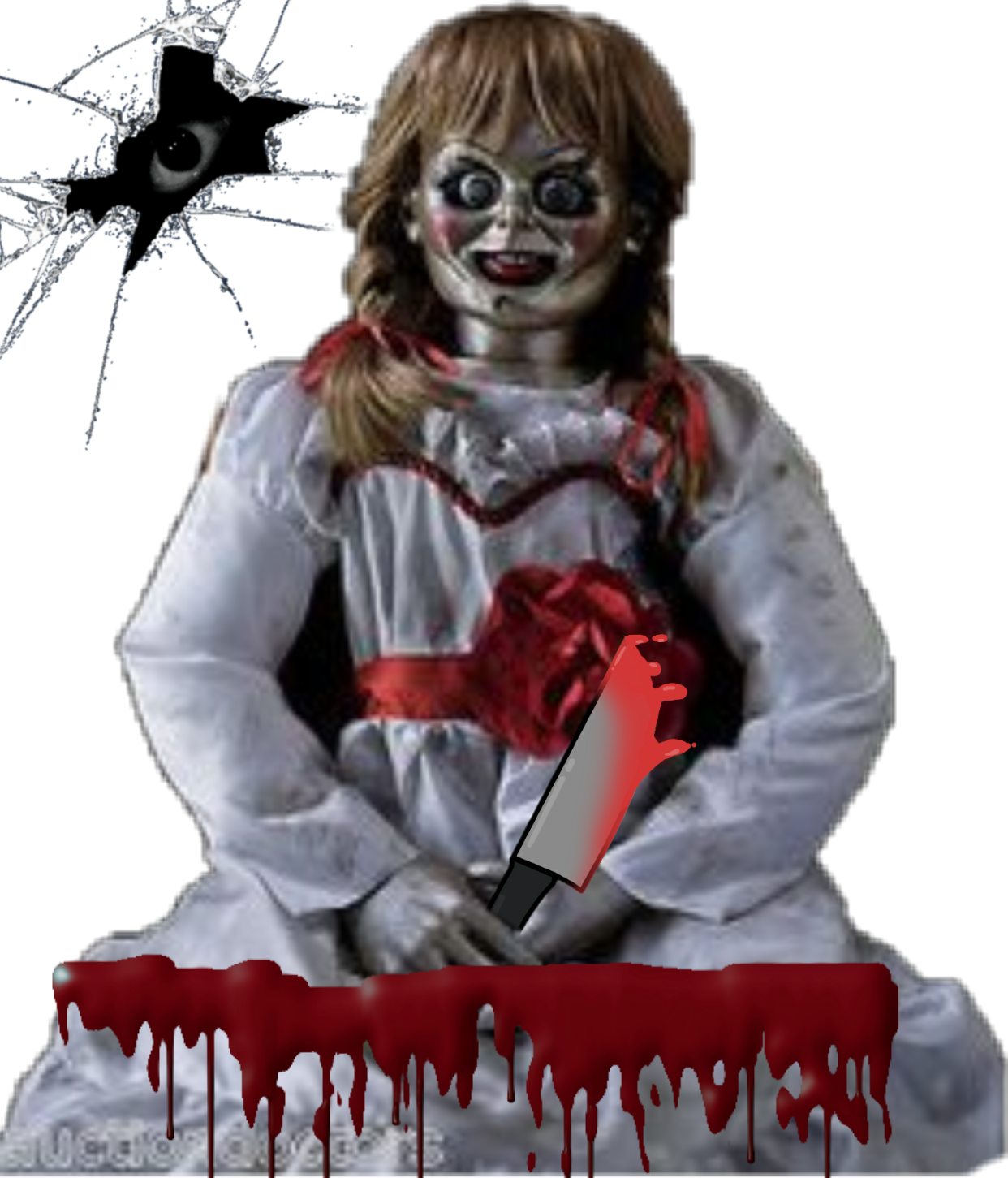 Doll Annabelle Transparent PNG Image