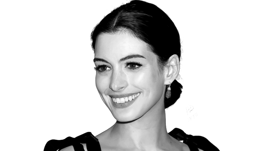 Anne Hathaway Transparent PNG Image