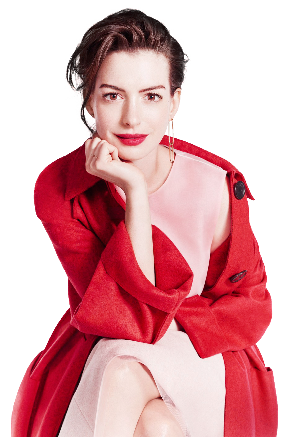 Anne Hathaway Transparent PNG Image