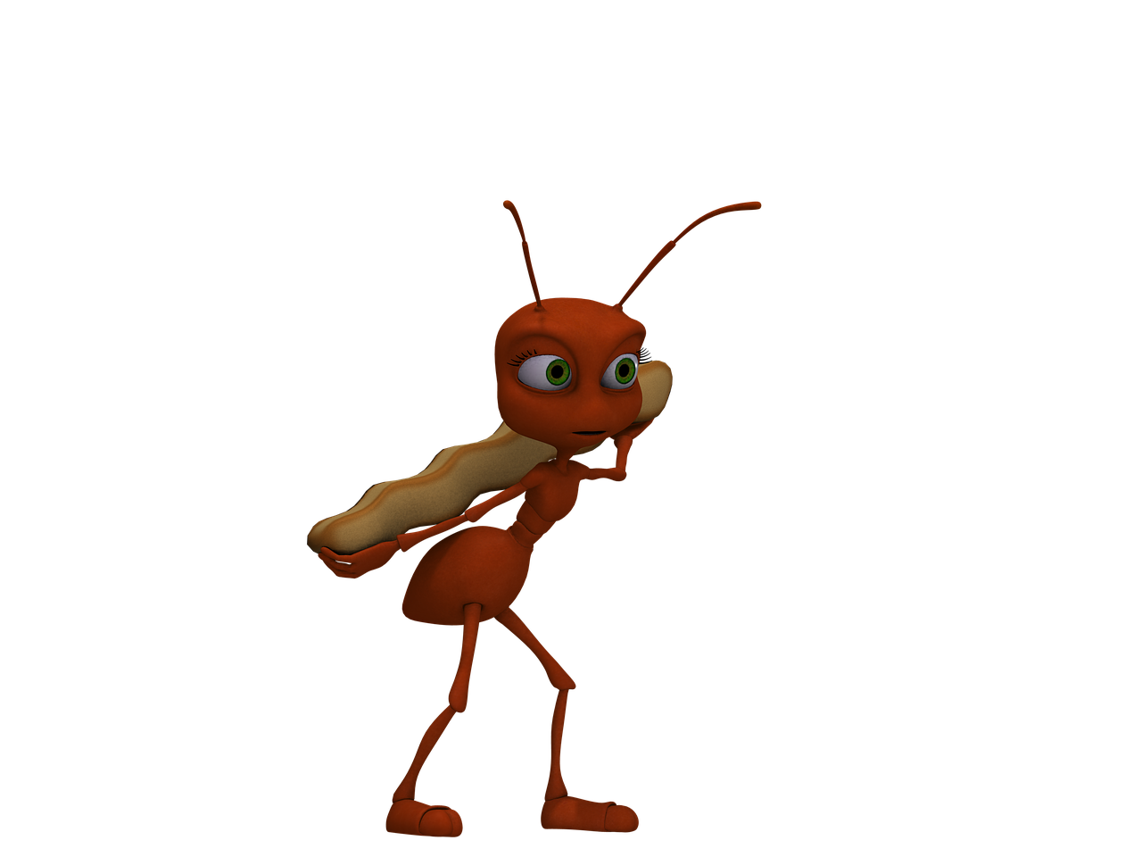 Ant Red Transparent PNG Image