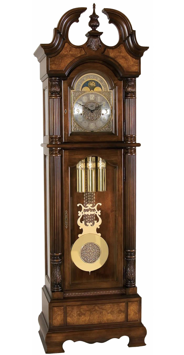 Antique Pendulum Clock Transparent PNG Image
