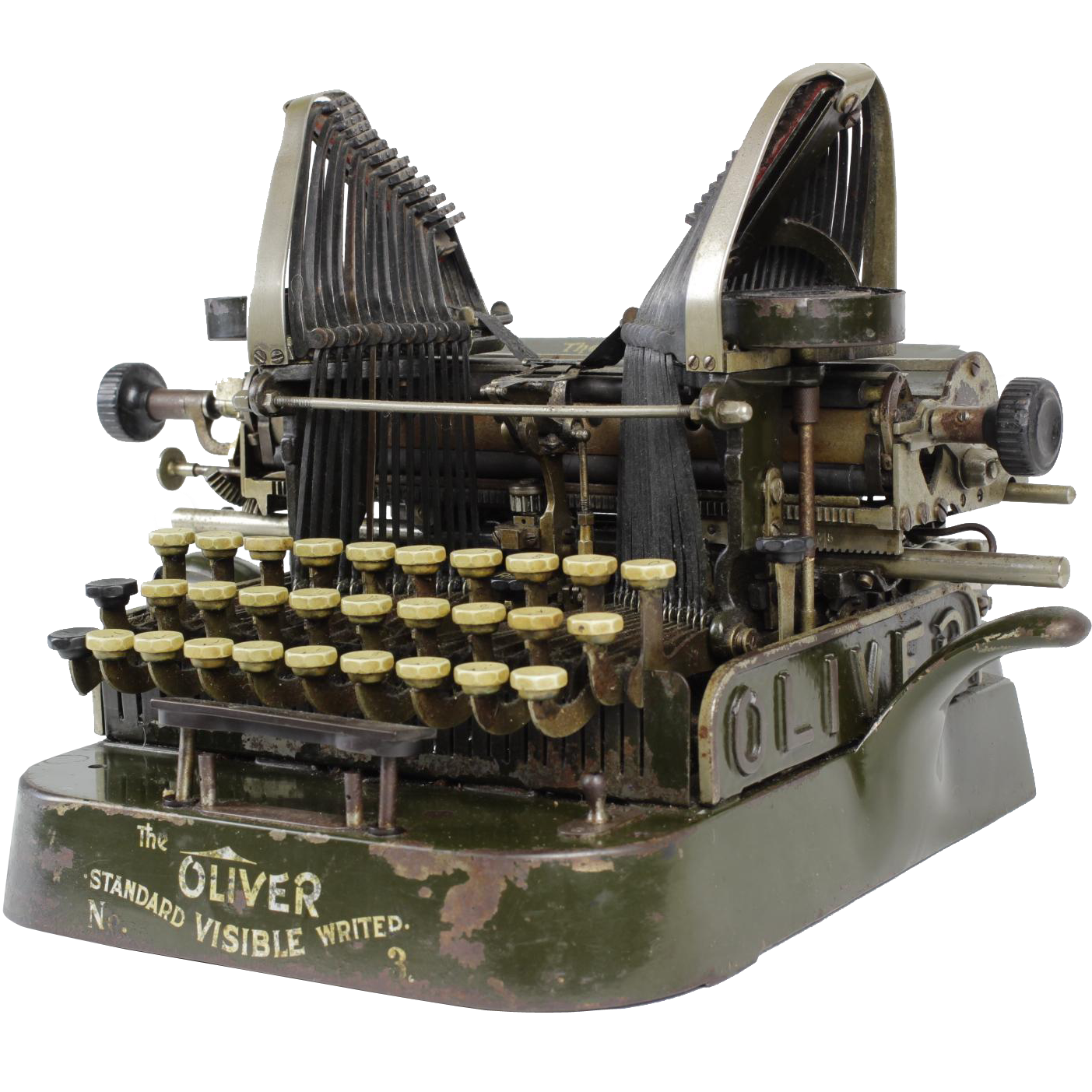 Antique Portable Typewriter Transparent PNG Image