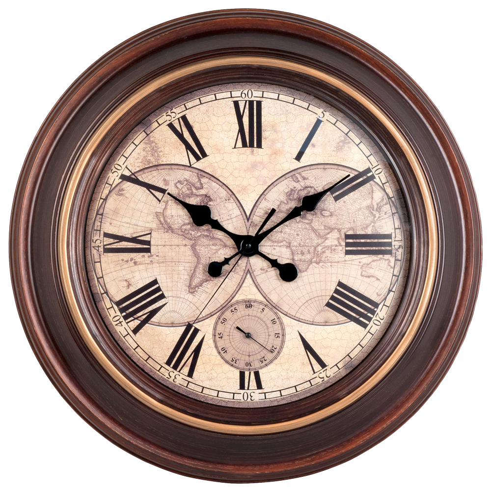 Antique Clock File Transparent PNG Image
