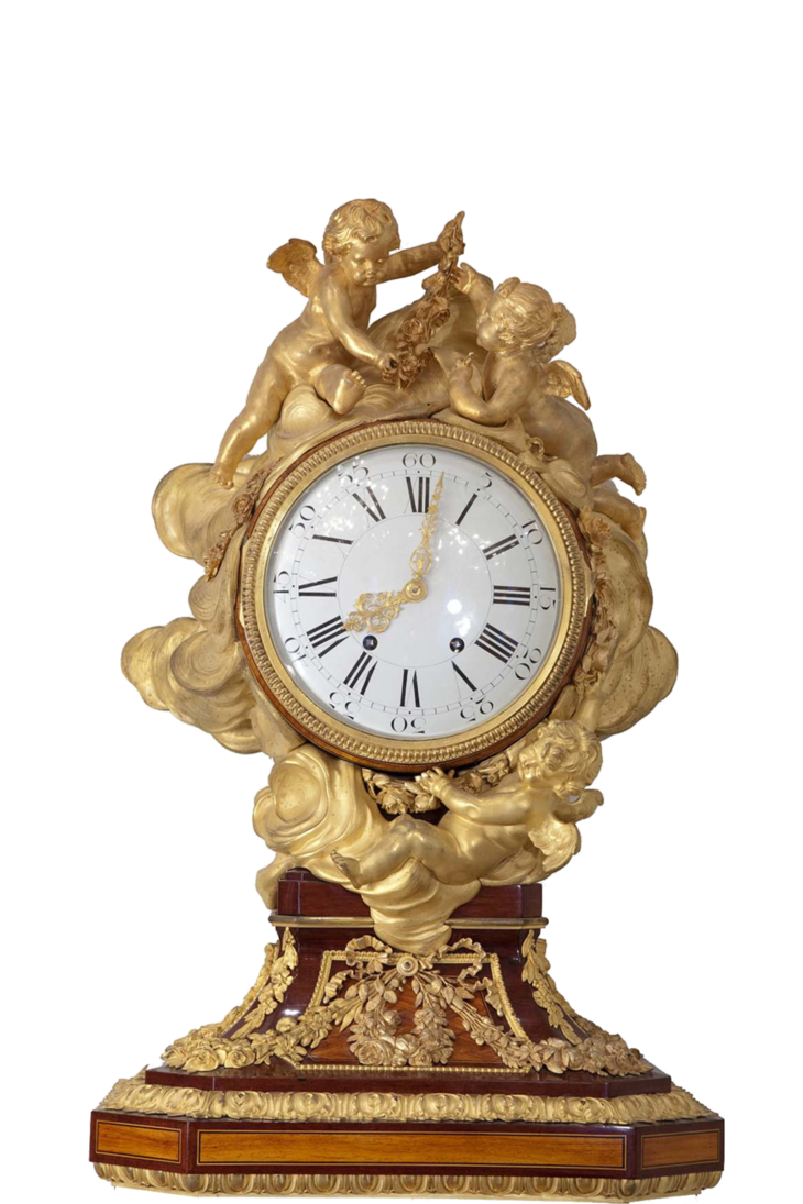 Antique Clock Transparent PNG Image