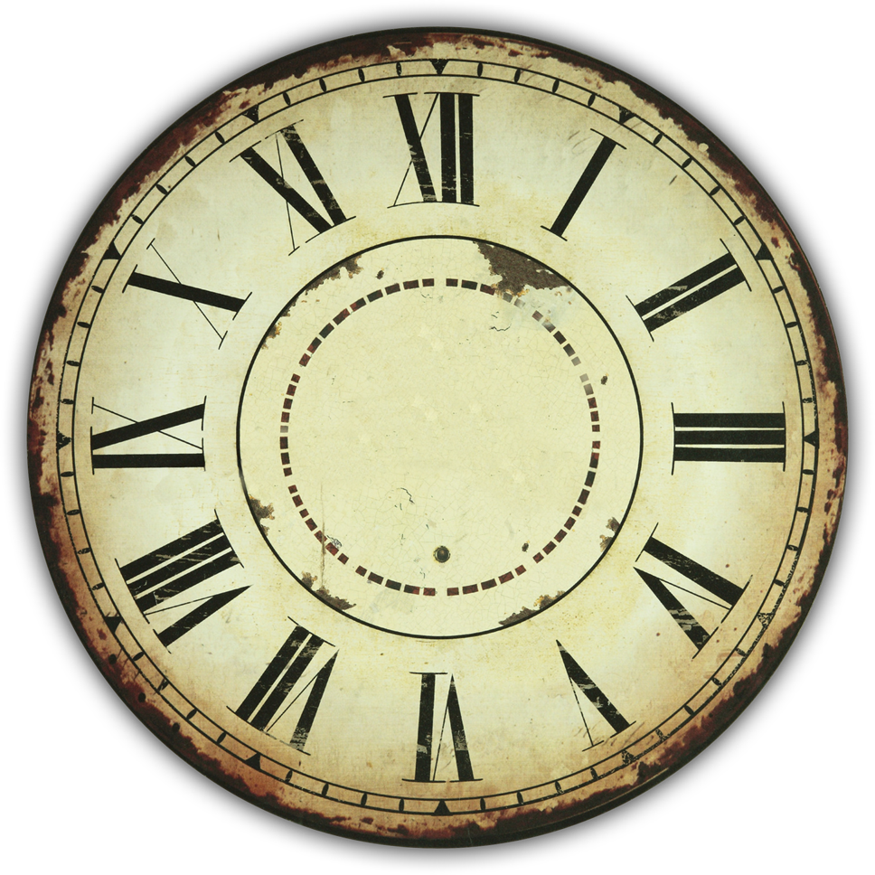 Antique Clock Transparent PNG Image