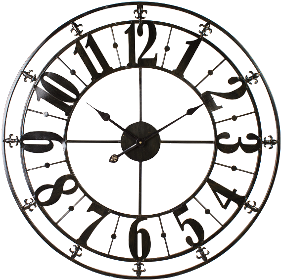 Antique Clock Transparent PNG Image
