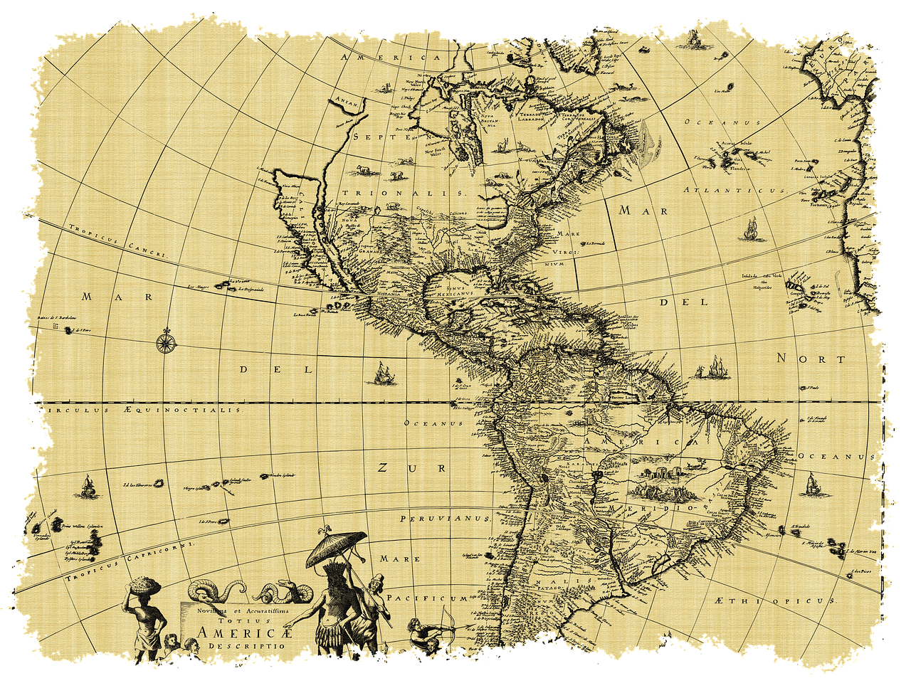 Antique Map Transparent PNG Image