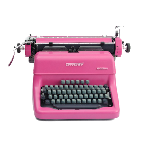 Antique Typewriter Transparent PNG Image