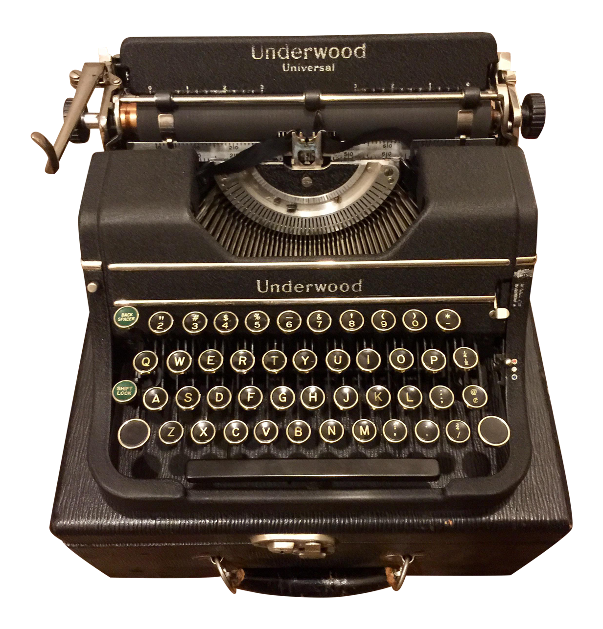 Antique Typewriter Transparent PNG Image