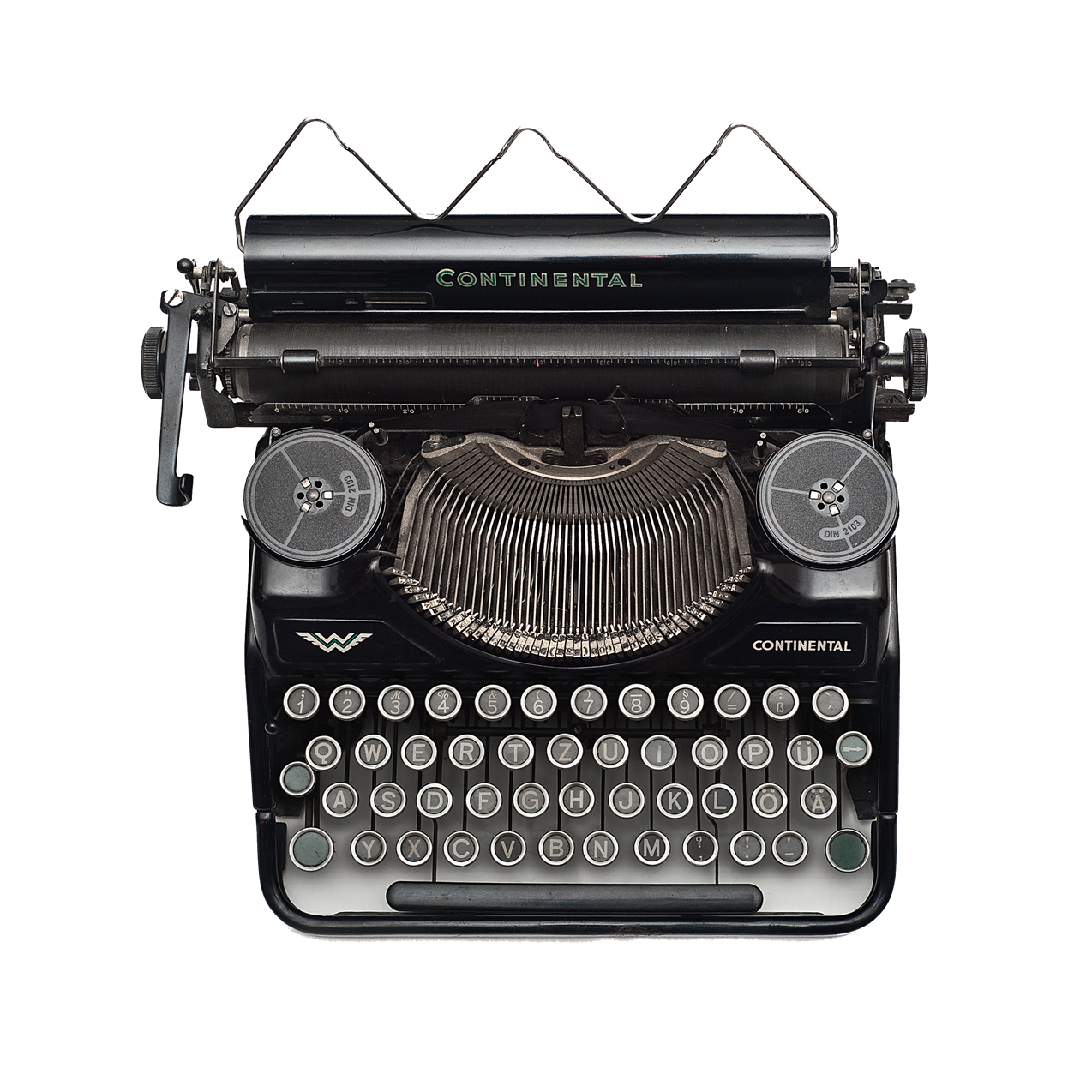 Antique Typewriter Transparent PNG Image
