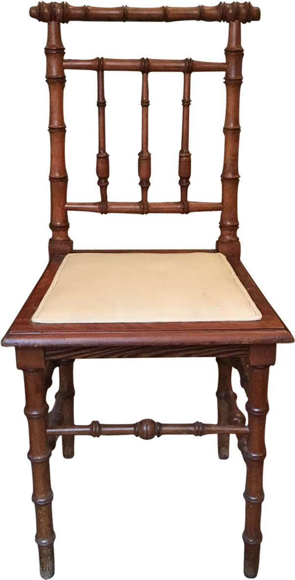 Wooden Antique Chair Transparent PNG Image