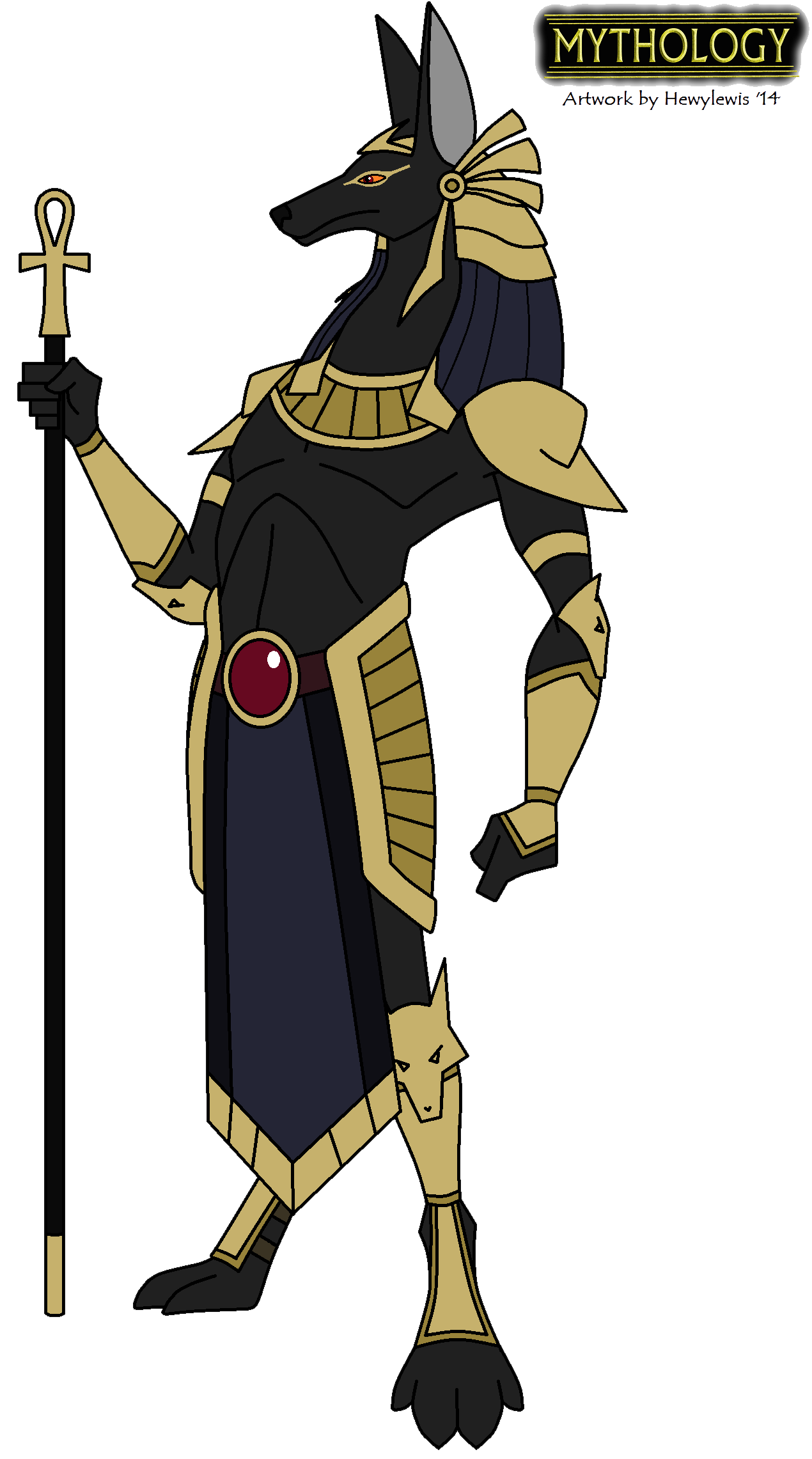 Anubis Transparent PNG Image