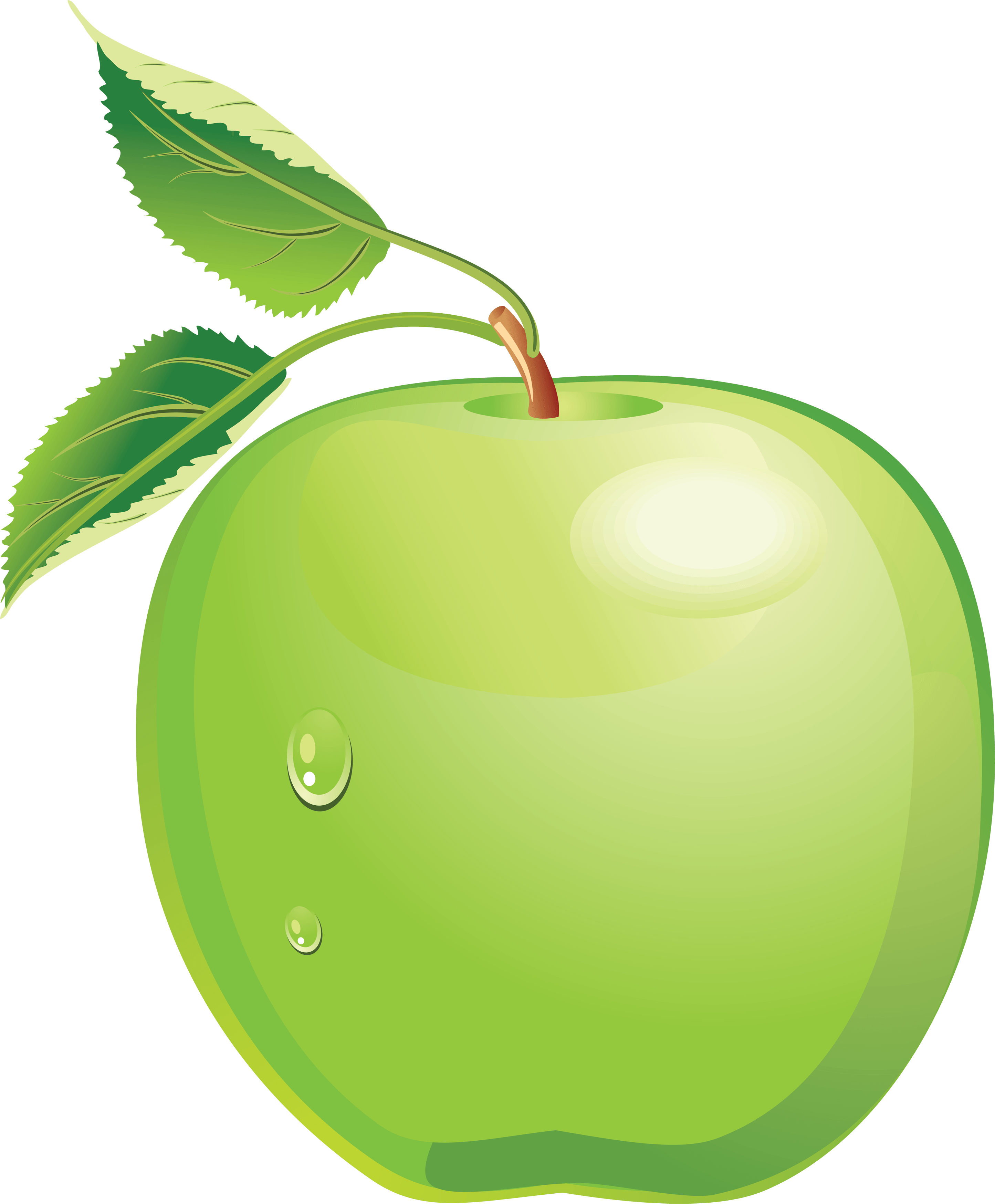Green Apple Transparent PNG Image