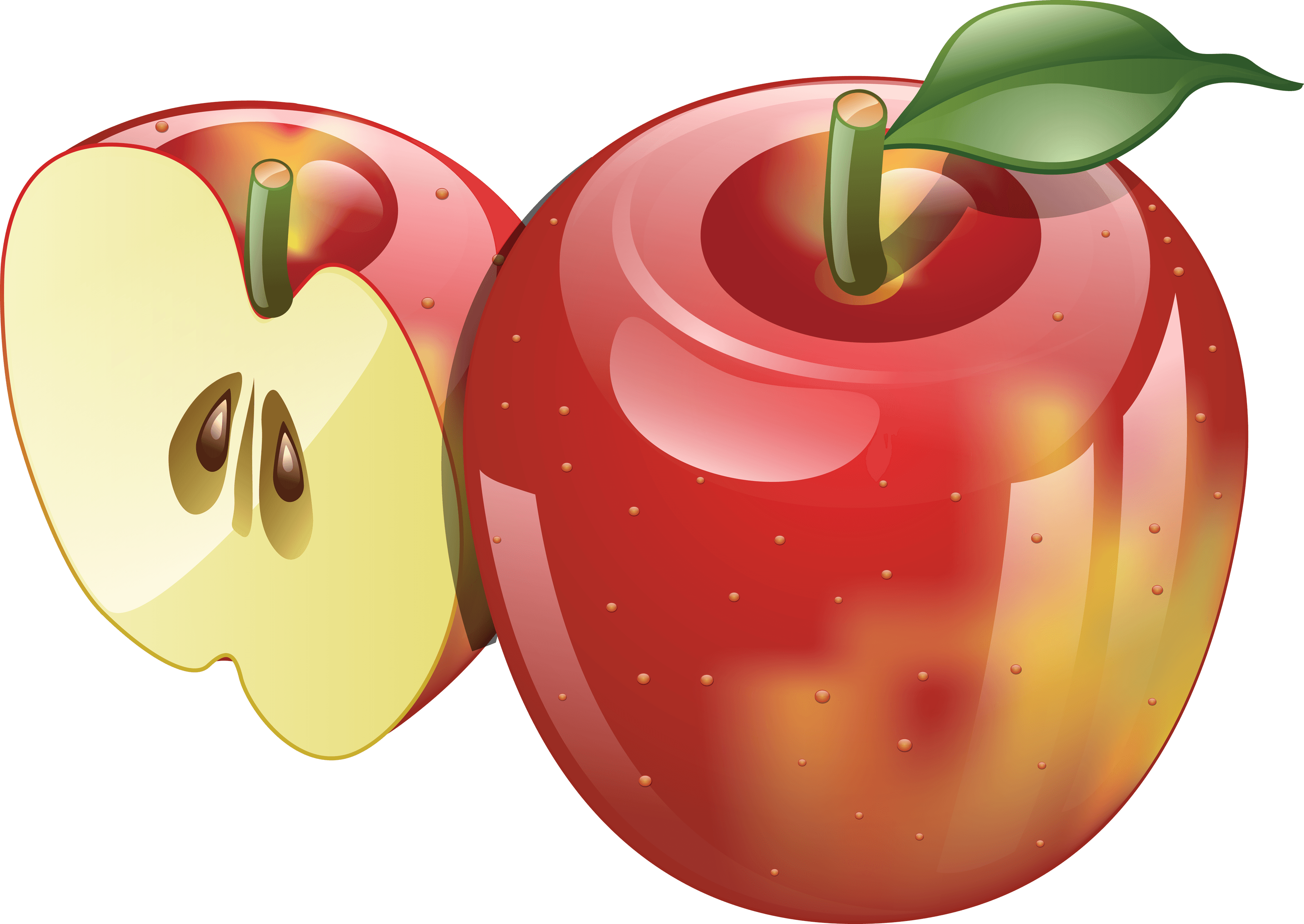 Red Apple Transparent PNG Image