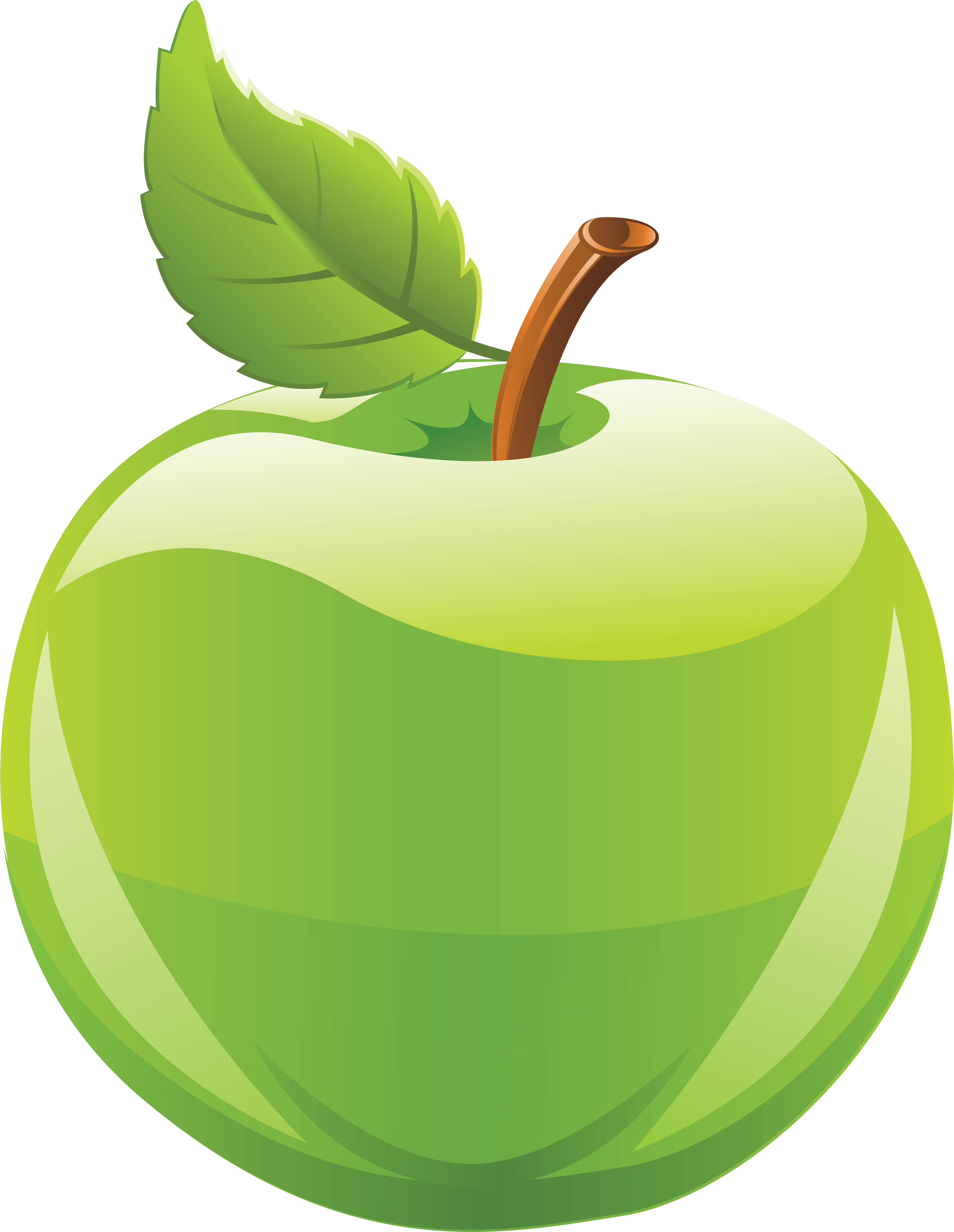 Green Apple Transparent PNG Image