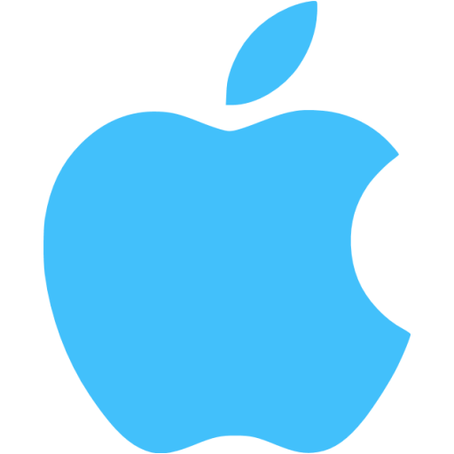 Blue Logo Wallpaper Sky Apple Transparent PNG Image