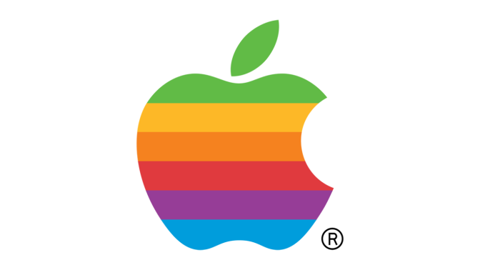 Color Logo Brand Apple Rainbow Transparent PNG Image