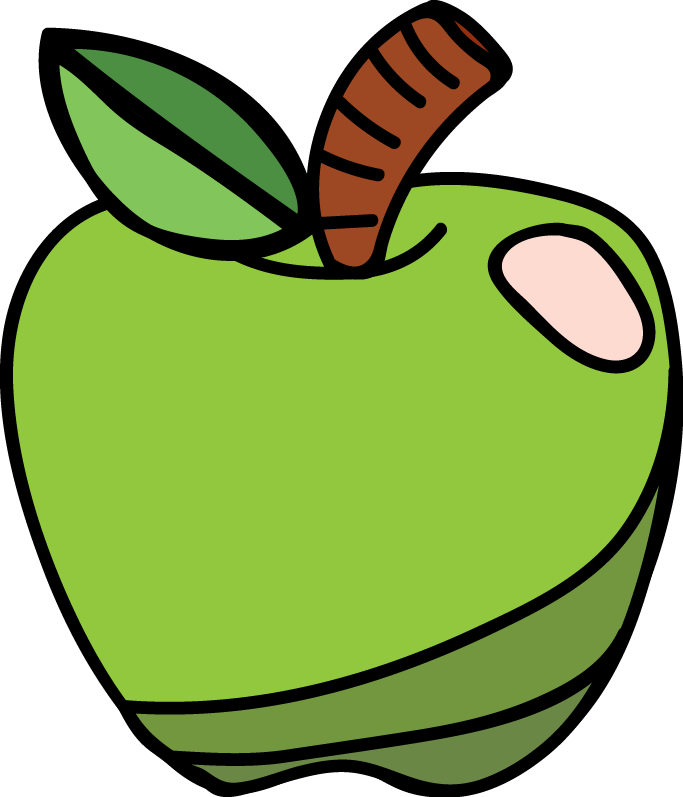 Back-To-School Openclipart Apple For Transparent PNG Image