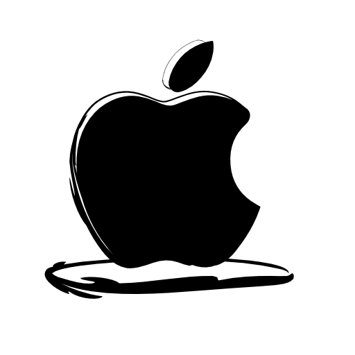 Logo Iphone Apple Transparent PNG Image