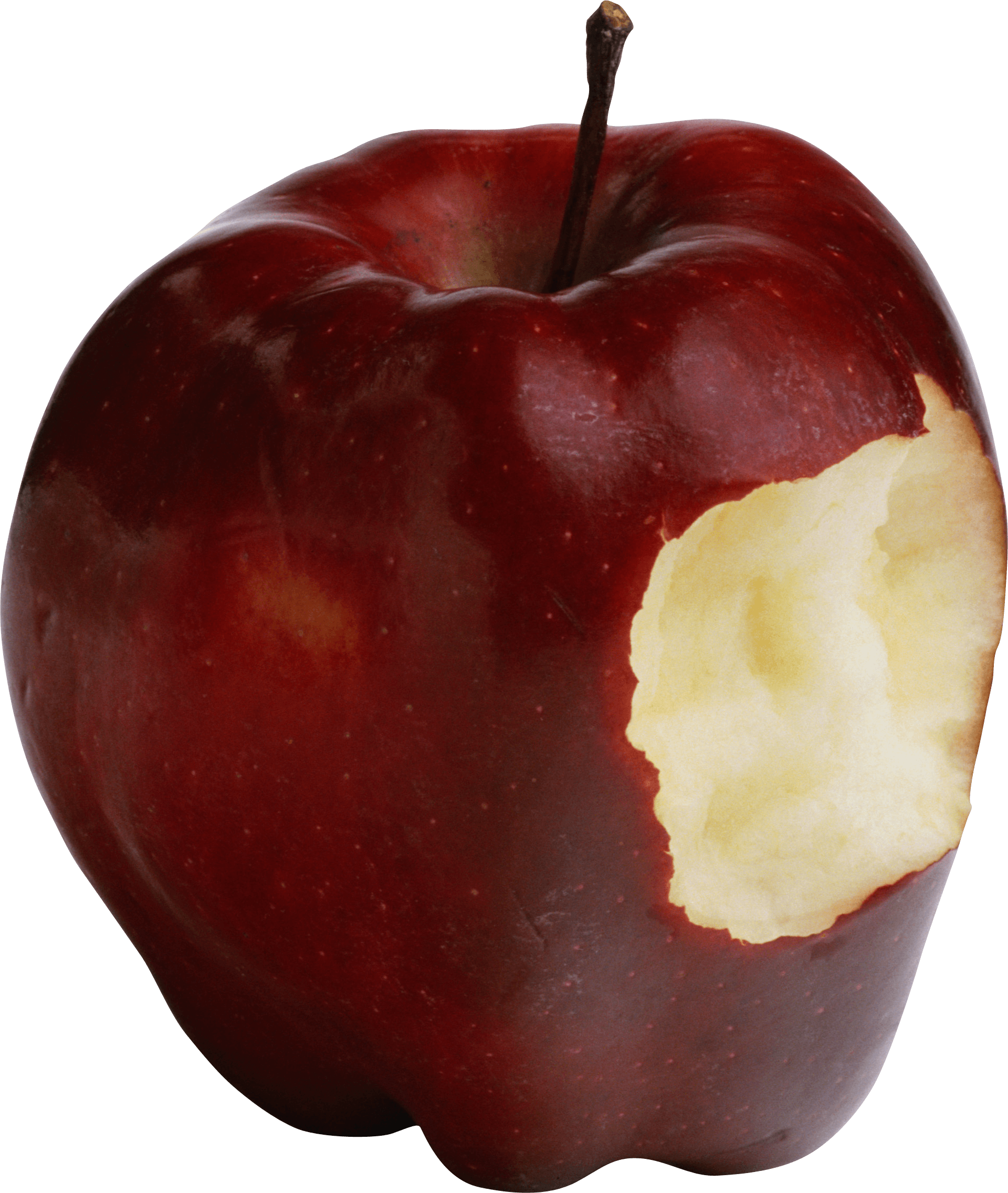 Bitten Apple Transparent PNG Image