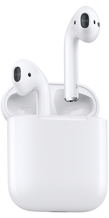 Tap Airpods Technology Apple Headphones Transparent PNG Image