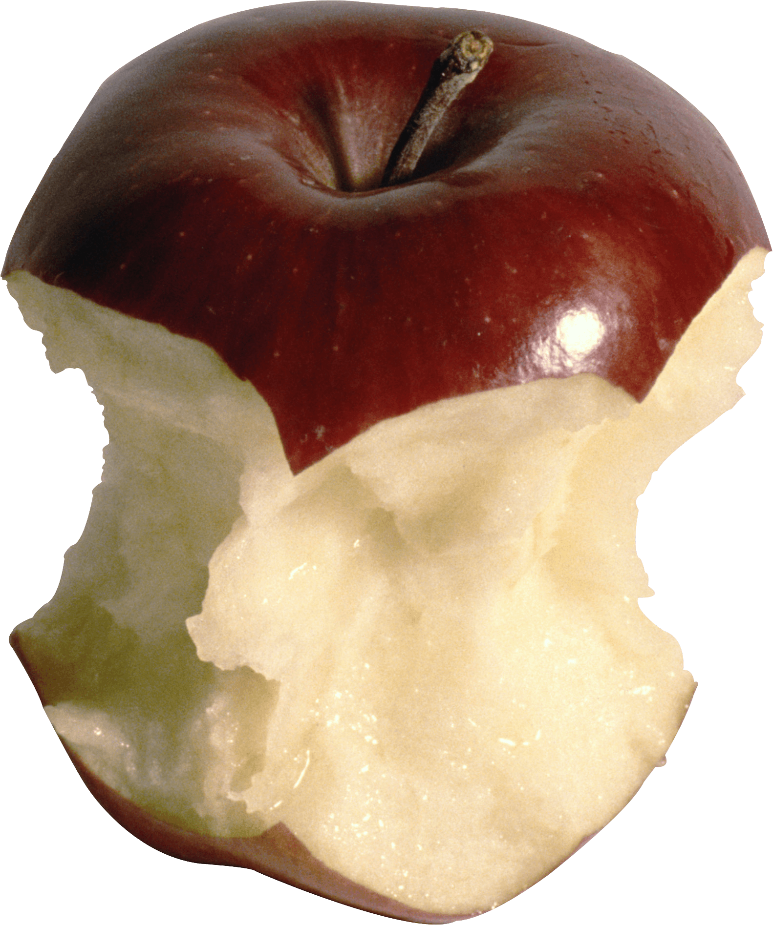 Bitten Apple Transparent PNG Image