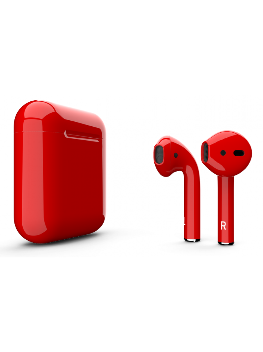 Color Airpods Technology Apple Red Transparent PNG Image
