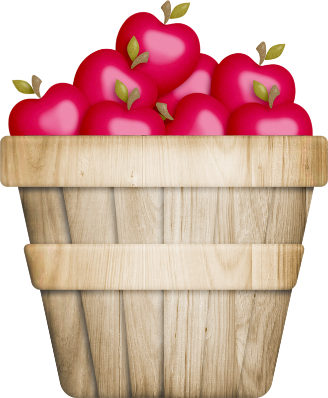 Basket Apple File Transparent PNG Image
