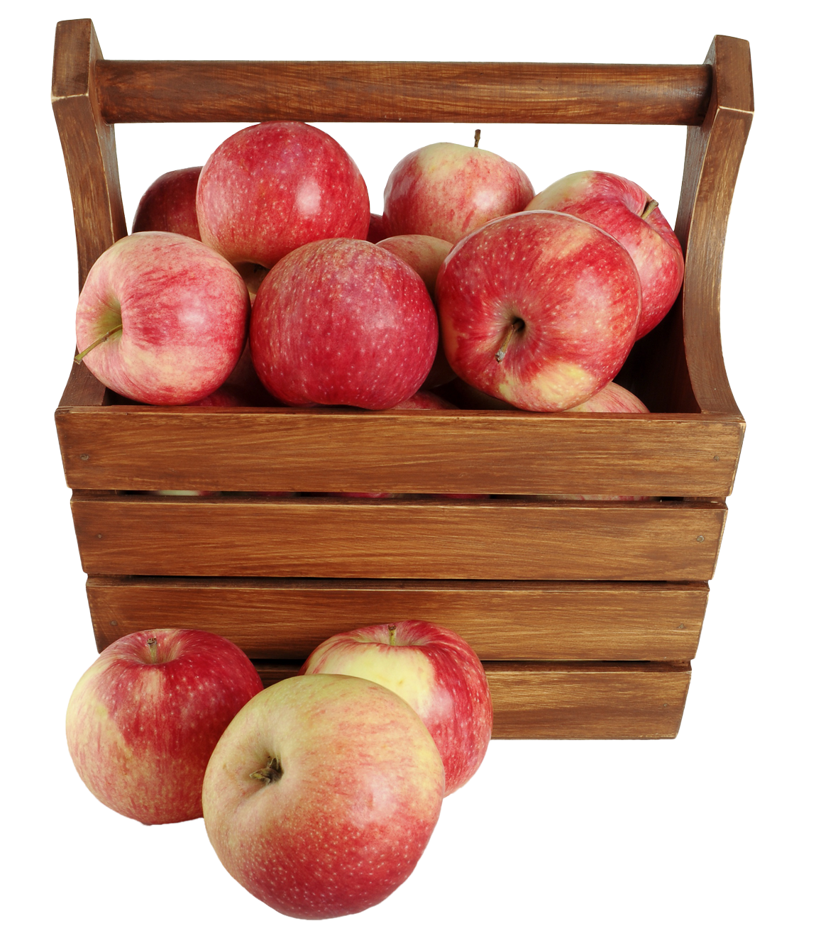 Basket Apple Transparent PNG Image