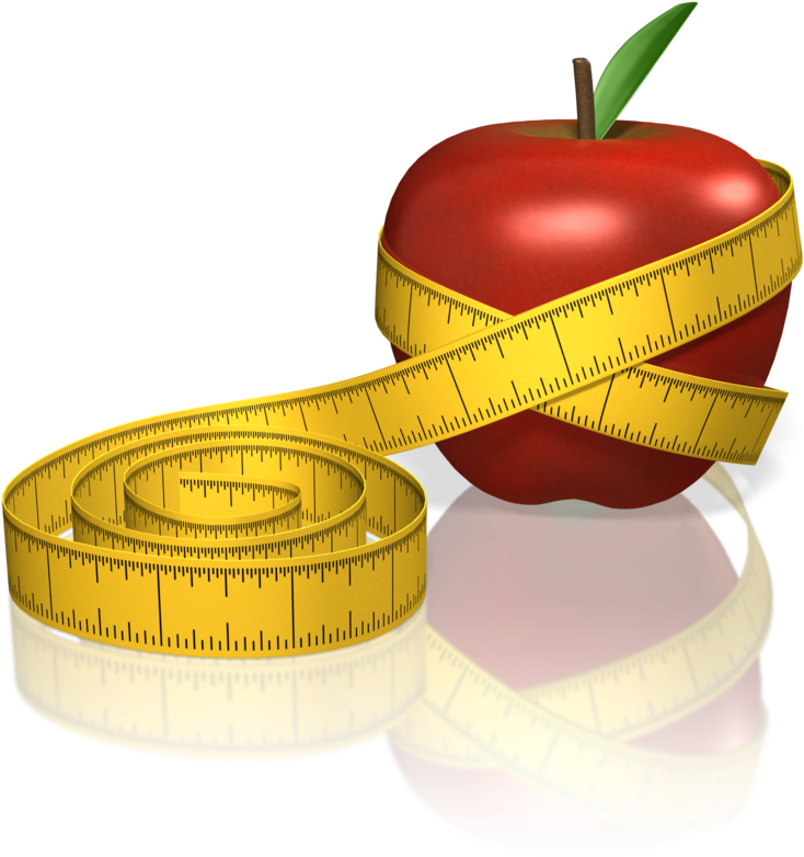 Tape Apple Measure Transparent PNG Image